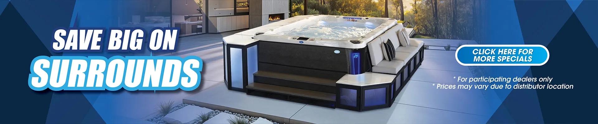 Calspas hot tub being used in a family setting - Manitoba